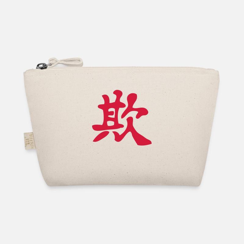 Kanji - Täuschen / Bully Bio-Täschchen