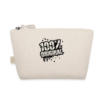 Stamp graffiti 100% original - Organic Pouch - nature - Front
