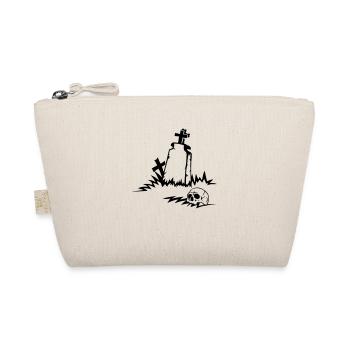tomb fatal cross cimetiere god crane dead - Organic Pouch - nature - Front