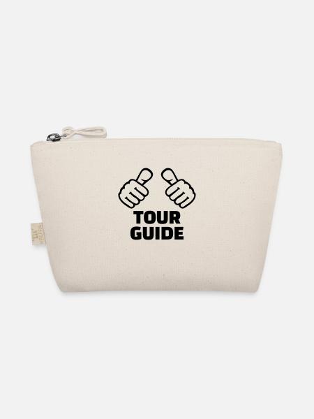 Tour guide - Organic Pouch - nature - Front