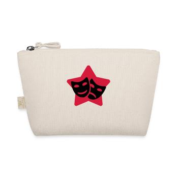 Theater / Theatre / Actor / Theaterleute - Organic Pouch - nature - Front