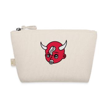 tête visage mal diable démon enfer diable satan ra - Trousse biologique - nature - Devant
