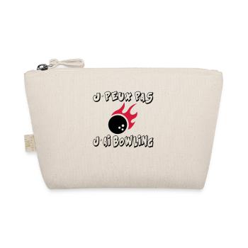 J'peux pas j'ai bowling - Trousse biologique - nature - Devant