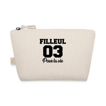 filleul 03 pour la vie - Organic Pouch - nature - Front