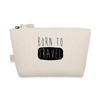 BORN TO TRAVEL - Trousse biologique - nature - Devant