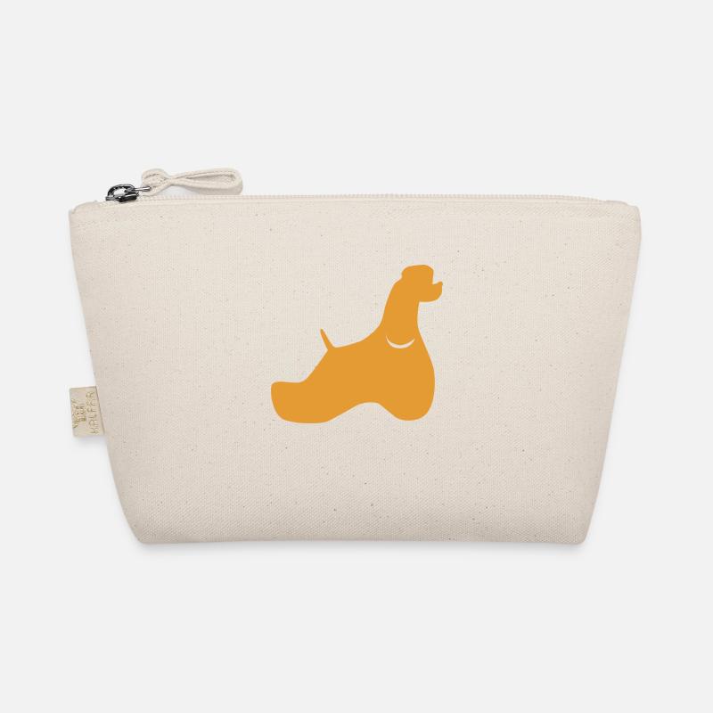 American Cocker Silhouette Organic Pouch