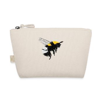 Hummel / Bumblebee Design I - Bio-Täschchen - Natur - Vorne