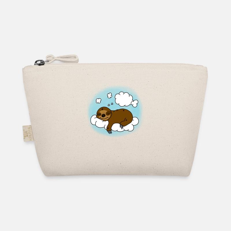 Sloth Chill Clouds Gift Organic Pouch