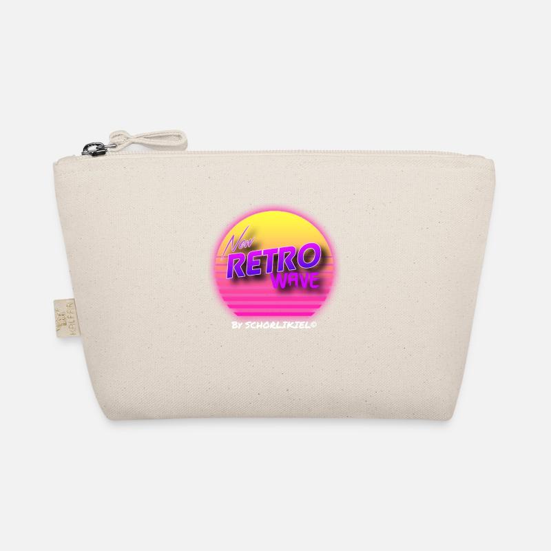 The new retro Wave by schorlikiel - Bio-Täschchen - Natur