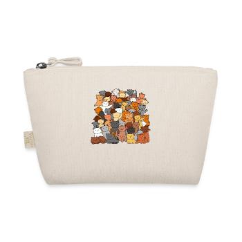 Multicolored cat group - Organic Pouch - nature - Front