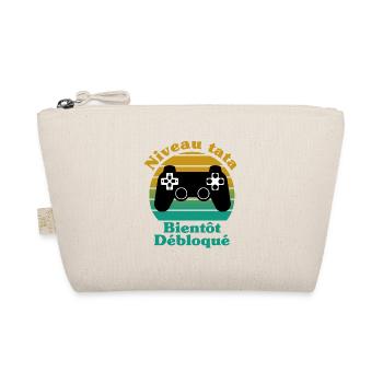Annoncer grossesse tata, cadeau, femme, naissance - Trousse biologique - nature - Devant
