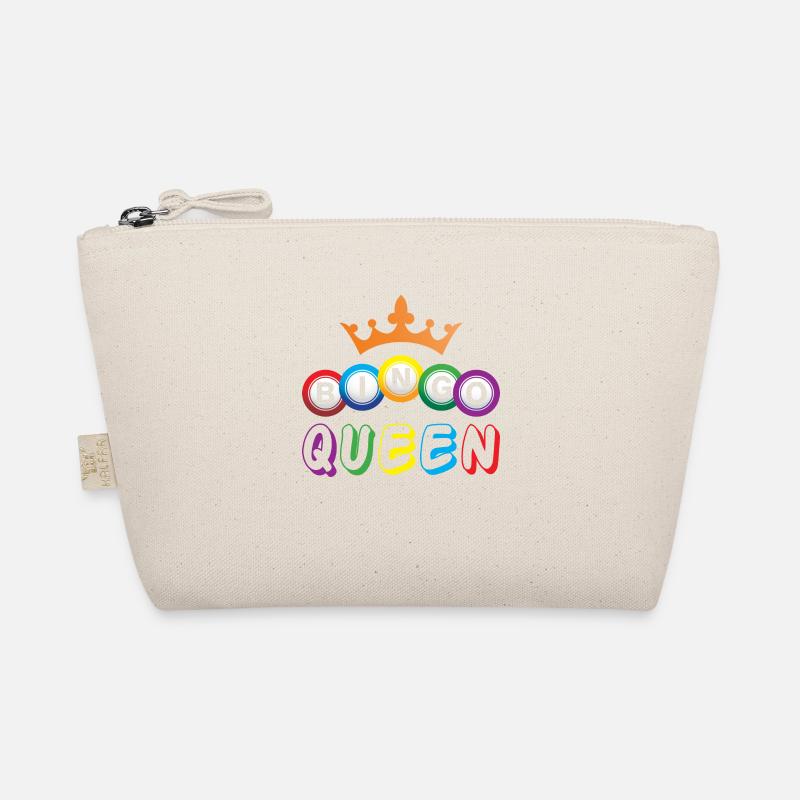 Bingo Balls Bingo Queen Gift Bio-Täschchen