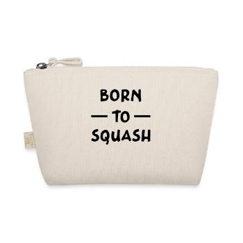 " Born to squash " - Organic Pouch - nature - Front