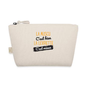 La muscu c'est bien la levrette c'est mieux - Trousse biologique - nature - Devant