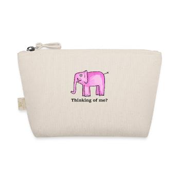Thinking of me? - Organic Pouch - nature - Front