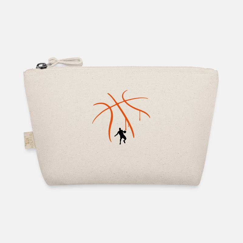 Basketball - Bio-Täschchen - Natur