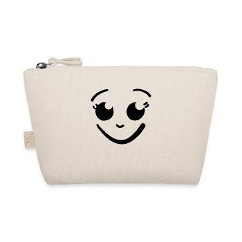 just smile - Organic Pouch - nature - Front