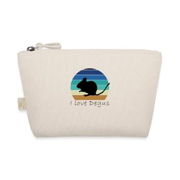 Love Degu - Organic Pouch - nature - Front