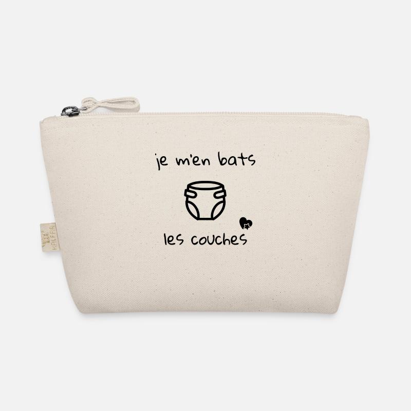 Je m'en bats les couches bébé humour Trousse biologique