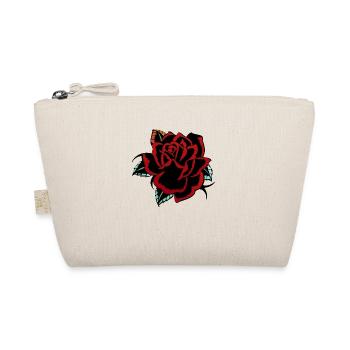 fleur rose tattoo - Trousse biologique - nature - Devant