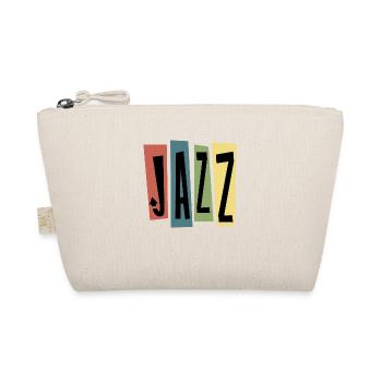 Vintage Jazz Music 50s Design - Trousse biologique - nature - Devant