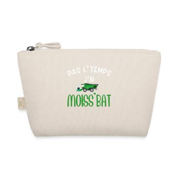 Pas le temps j ai moiss'bat cadeau agriculteur - Trousse biologique - nature - Devant
