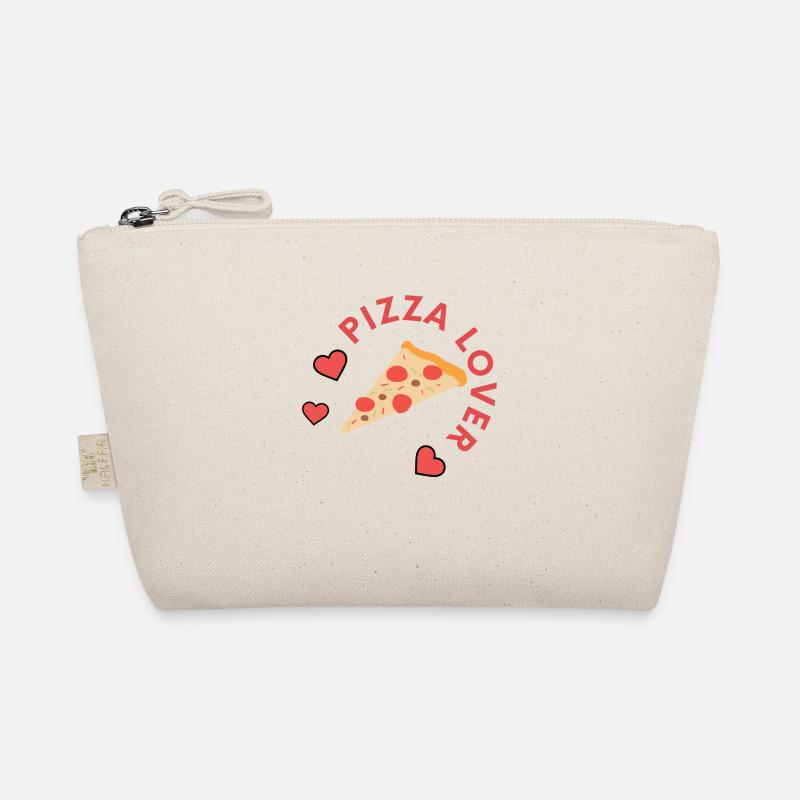 PIZZA LOVER - Bio-Täschchen - Natur