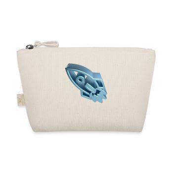 Vers la Lune - 3D - Satin2 - Trousse biologique - nature - Devant