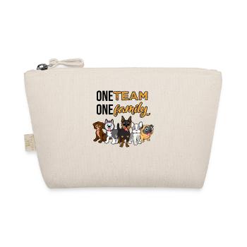 team familie hund bachelorette party schildmaid - Bio-Täschchen - Natur - Vorne
