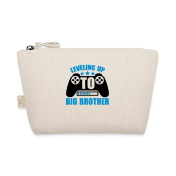 Leveling up big brother - Organic Pouch - nature - Front