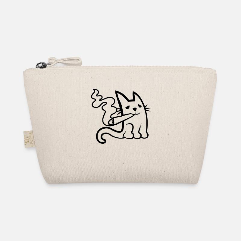 Weed Joint Drugs Cat Organic Pouch