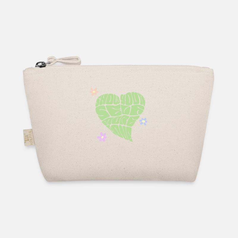 show yourself more love - Bio-Täschchen - Natur