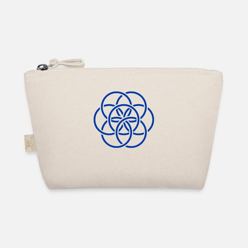 Drapeau international bleu de la Terre Trousse biologique