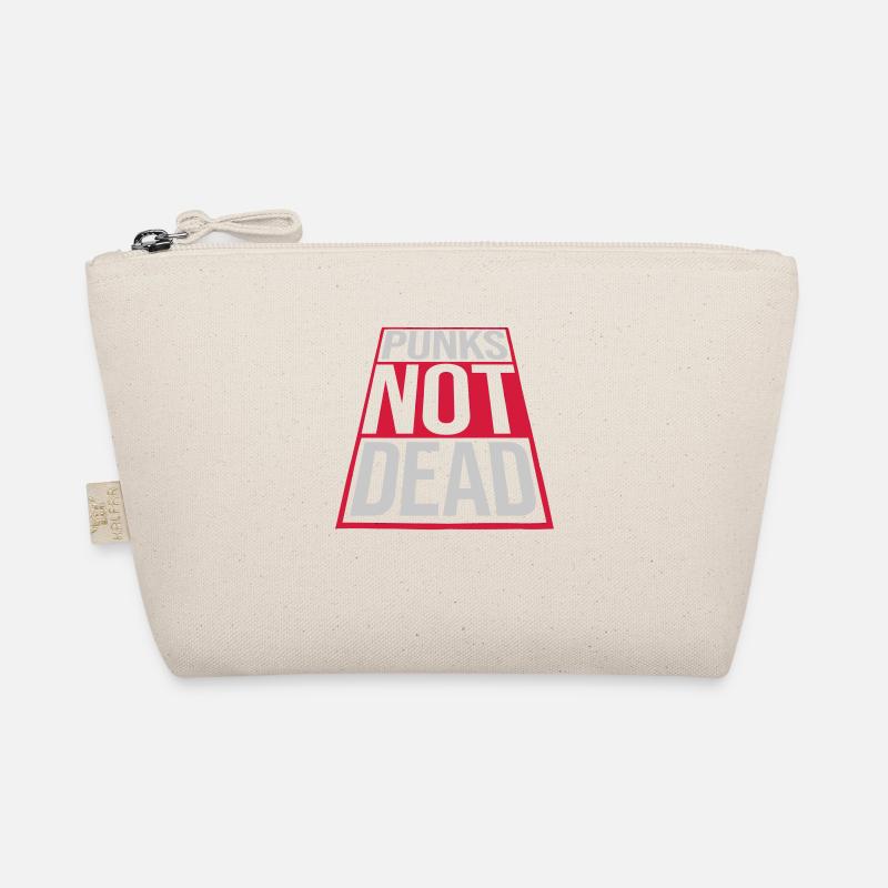 punks not dead Zitat - Bio-Täschchen - Natur