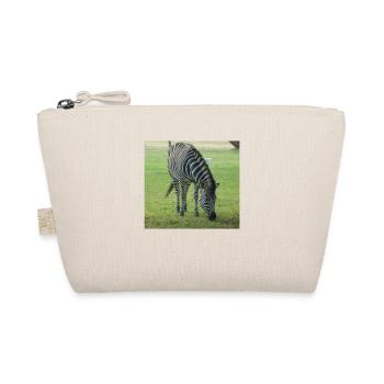 Close up of Zebra - Organic Pouch - nature - Front