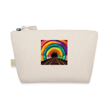 Rainbow in the Tunnel - Colour Festival - Organic Pouch - nature - Front