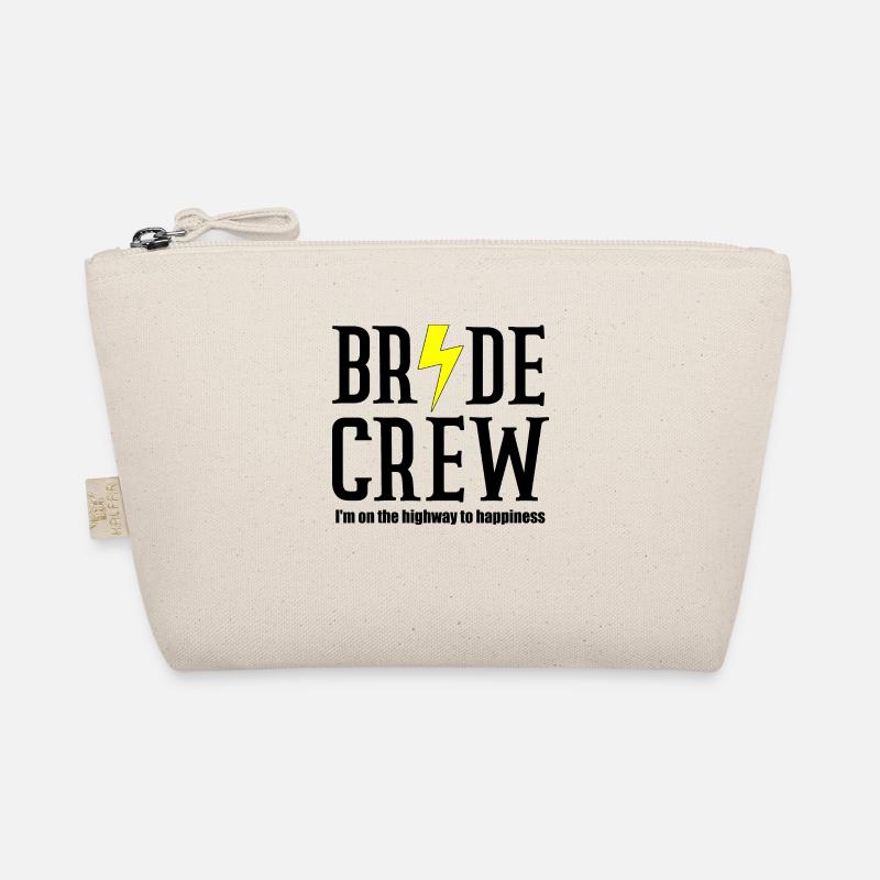 bride crew saying Organic Pouch