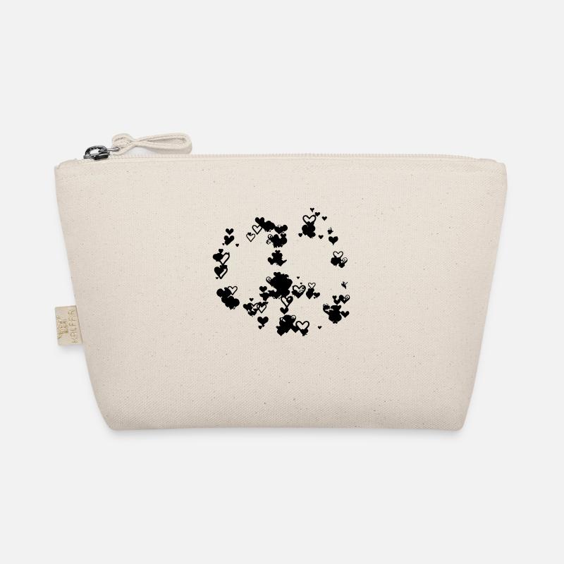 Peace Drawn Drawing Designer Vector Organic Pouch