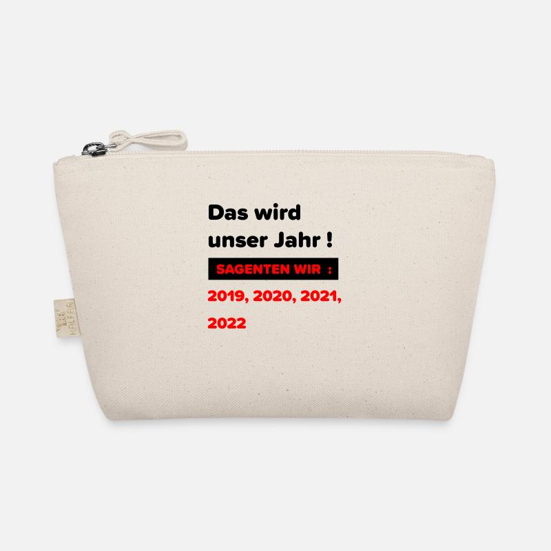 Das wird unser Jahr ! 19-22 - Bio-Täschchen - Natur