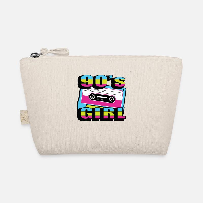 1990iger Sprüche 90s Geschenksidee Bio-Täschchen