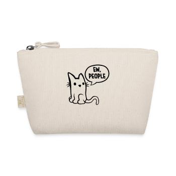 Joke cat ew people - Organic Pouch - nature - Front