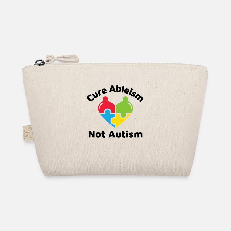 Cure Ableism Not Autism Organic Pouch