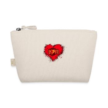 coeur éclat - Trousse biologique - nature - Devant