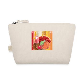 give thanks - Funny Turkey - Trousse biologique - nature - Devant
