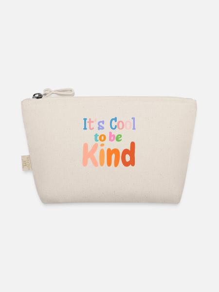 It's cool to be kind - Organic Pouch - nature - Front