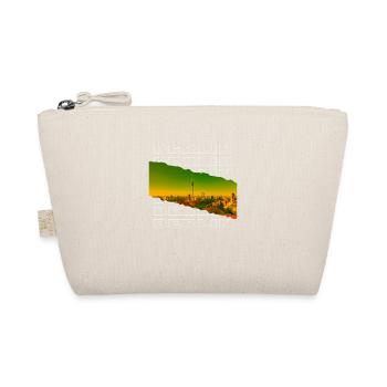 Berlin Germany City Skyline Home Love - Organic Pouch - nature - Front