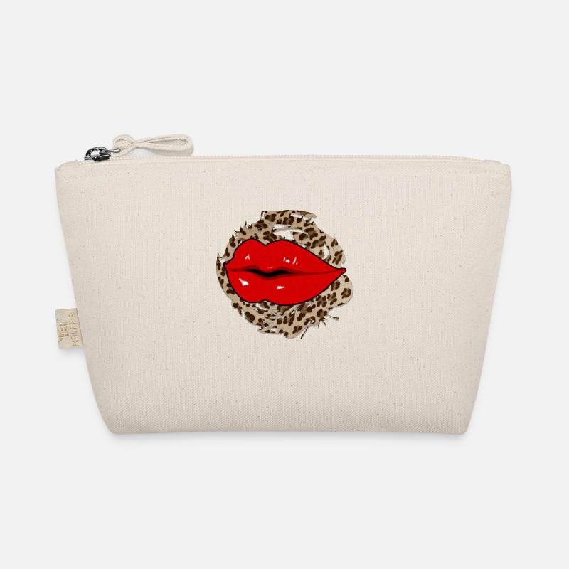 Leopard Lips Organic Pouch