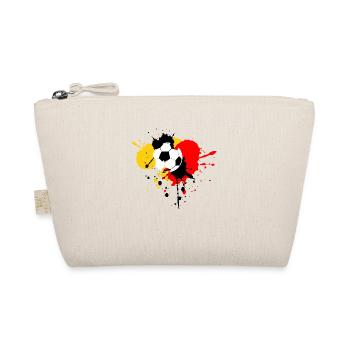Fußball Soccer - Organic Pouch - nature - Front