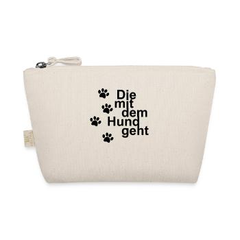 Dog Hund - Bio-Täschchen - Natur - Vorne