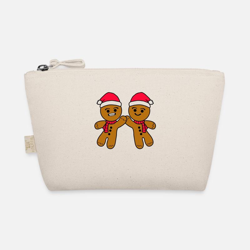 Gingerbread Men Organic Pouch